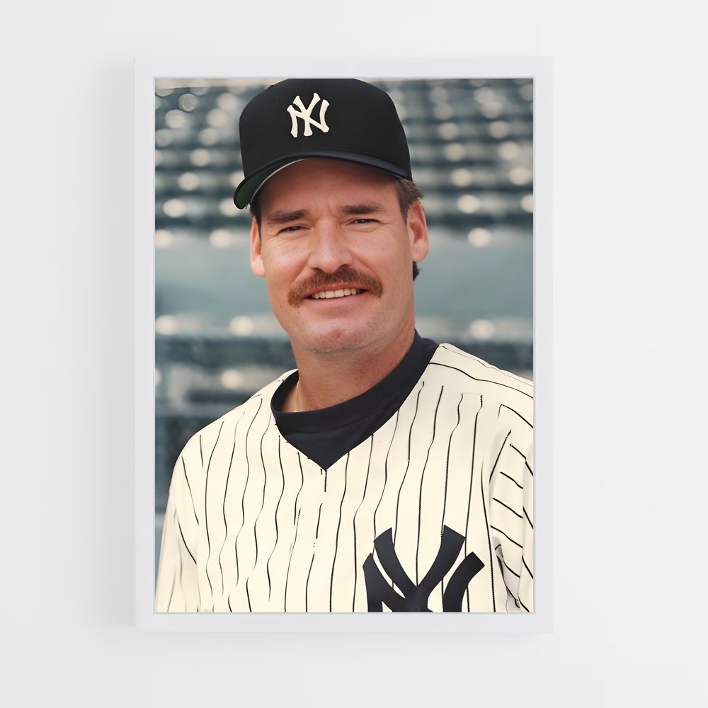 Poster Wade boggs stades – affiche Baseball (vue 3)
